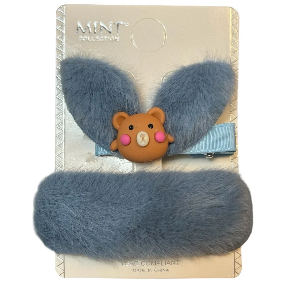 Furry Cartoon Spring Hairpins Set of 2 Easter Pastel Mix NWT 3/$15✨